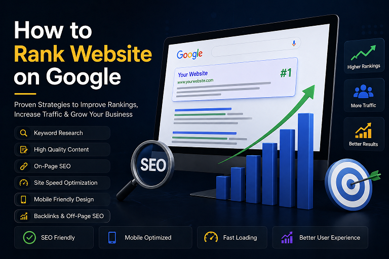how to rank website on google